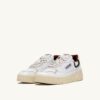 ZAPATILLAS BAJAS CLC EN PIEL SECUOIA BLANCA Y MONTAÑA