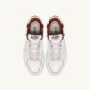 ZAPATILLAS BAJAS CLC EN PIEL SECUOIA BLANCA Y MONTAÑA
