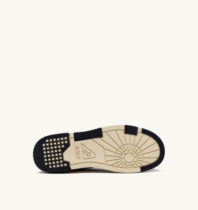 ZAPATILLAS BAJAS CLC EN PIEL Y ANTE BLANCO Y AZUL ESPACIAL