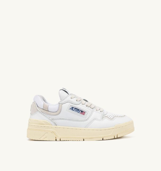 ZAPATILLAS BAJAS CLC EN PIEL Y ANTE BLANCOS ZAPATILLAS BAJAS CLC EN PIEL Y ANTE BLANCOS