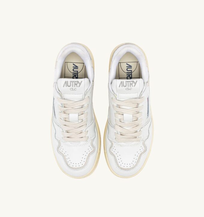 ZAPATILLAS BAJAS CLC EN PIEL Y ANTE BLANCOS ZAPATILLAS BAJAS CLC EN PIEL Y ANTE BLANCOS