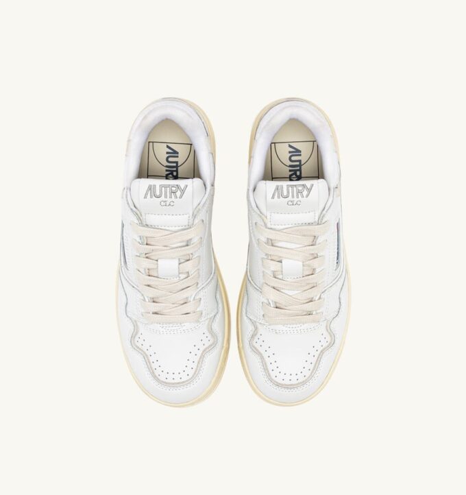 ZAPATILLAS BAJAS CLC EN PIEL Y ANTE BLANCOS ZAPATILLAS BAJAS CLC EN PIEL Y ANTE BLANCOS