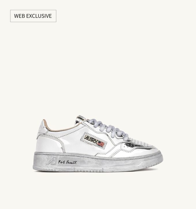ZAPATILLAS BAJAS MEDALIST CON ACABADO DE ESPEJO ‘ROB PRUITT’ PARA HOMBRE