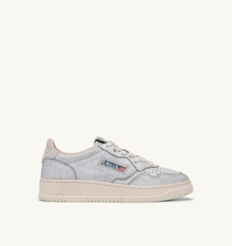ZAPATILLAS BAJAS MEDALIST DE ANTE CON EFECTO RASPADO EN COLOR BLANCO Y ROSA ZAPATILLAS BAJAS MEDALIST DE ANTE CON EFECTO RASPADO EN COLOR BLANCO Y ROSA