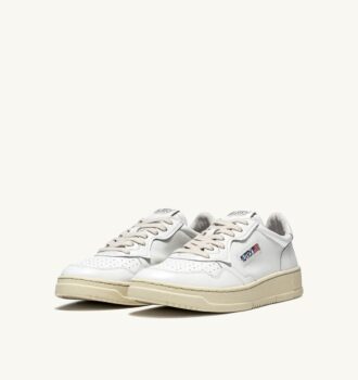 ZAPATILLAS BAJAS MEDALIST DE PIEL BLANCA