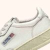 CESTA MEDALISTA BAJA EN CUIR BLANC