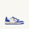 ZAPATILLAS BAJAS MEDALIST DE PIEL BLANCA Y AZUL PALACIO CON LETRAS ZAPATILLAS BAJAS MEDALIST DE PIEL BLANCA Y AZUL PALACIO CON LETRAS