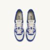 ZAPATILLAS BAJAS MEDALIST DE PIEL BLANCA Y AZUL PALACIO CON LETRAS ZAPATILLAS BAJAS MEDALIST DE PIEL BLANCA Y AZUL PALACIO CON LETRAS