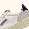 CESTA MEDALISTA BAJA EN CUIR BLANC ET BLEU ET DAIM BEIGE CESTA MEDALISTA BAJA EN CUIR BLANC ET BLEU ET DAIM BEIGE