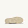 ZAPATILLAS BAJAS MEDALIST DE PIEL BLANCA Y DORADA