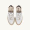 ZAPATILLAS BAJAS MEDALIST DE PIEL BLANCA Y NEGRA Y ANTE BEIGE ZAPATILLAS BAJAS MEDALIST DE PIEL BLANCA Y NEGRA Y ANTE BEIGE