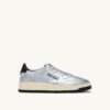 ZAPATILLAS BAJAS MEDALIST DE PIEL METALIZADA PLATEADA Y NEGRA ZAPATILLAS BAJAS MEDALIST DE PIEL METALIZADA PLATEADA Y NEGRA