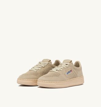 ZAPATILLAS BAJAS MEDALIST EASEKNIT EN PUNTO CREMA BRULEE