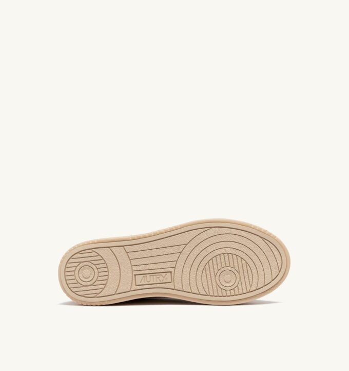 ZAPATILLAS BAJAS MEDALIST EASEKNIT EN PUNTO CREMA BRULEE