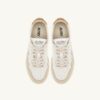 ZAPATILLAS BAJAS MEDALIST EN ANTE Y CUERO BLANCO Y MARRÓN ZAPATILLAS BAJAS MEDALIST EN ANTE Y CUERO BLANCO Y MARRÓN