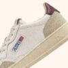 ZAPATILLAS BAJAS MEDALIST EN ANTE Y PIEL BLANCOS Y BURDEOS ZAPATILLAS BAJAS MEDALIST EN ANTE Y PIEL BLANCOS Y BURDEOS