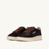 ZAPATILLAS BAJAS MEDALIST EN EFECTO PELO DE PONI MARRÓN CHOCOLATE