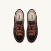 ZAPATILLAS BAJAS MEDALIST EN EFECTO PELO DE PONI MARRÓN CHOCOLATE