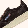 ZAPATILLAS BAJAS MEDALIST EN EFECTO PELO DE PONI MARRÓN CHOCOLATE