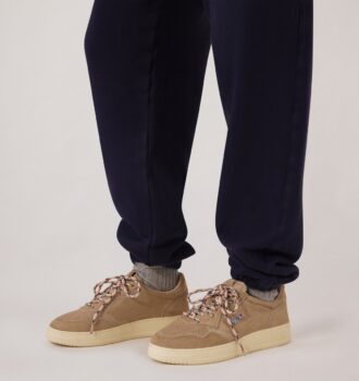 ZAPATILLAS BAJAS MEDALIST EN EFECTO PELO DE PONY BEIGE