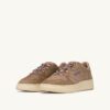 ZAPATILLAS BAJAS MEDALIST EN EFECTO PELO DE PONY BEIGE