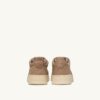 ZAPATILLAS BAJAS MEDALIST EN EFECTO PELO DE PONY BEIGE