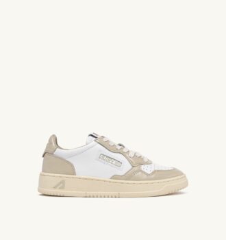 ZAPATILLAS BAJAS MEDALIST EN PIEL BLANCA Y ESPUMA TIDAL