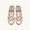 ZAPATILLAS BAJAS MEDALIST EN PIEL BLANCA Y MARRÓN AZÚCAR ZAPATILLAS BAJAS MEDALIST EN PIEL BLANCA Y MARRÓN AZÚCAR