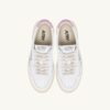 ZAPATILLAS BAJAS MEDALIST EN PIEL BLANCA Y POLIGNAC