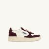 ZAPATILLAS BAJAS MEDALIST EN PIEL MARSHMALLOW Y AMARONE GLITTER ZAPATILLAS BAJAS MEDALIST EN PIEL MARSHMALLOW Y AMARONE GLITTER