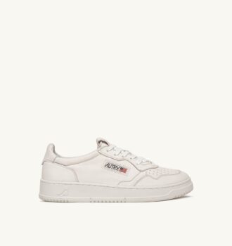 CESTA MEDALIST LOW EN NAPA SUPER SOFT BLANC OPTIQUE