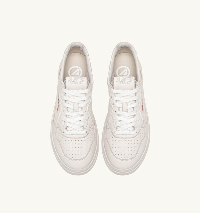 CESTA MEDALIST LOW EN NAPA SUPER SOFT BLANC OPTIQUE CESTA MEDALIST LOW EN NAPA SUPER SOFT BLANC OPTIQUE