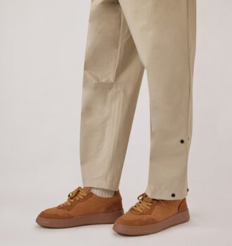 ZAPATILLAS BAJAS MEDALIST EN PIEL NOBUCK BROWN SUGAR Y ANTE