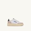 ZAPATILLAS BAJAS MEDALIST PARA NIÑO EN ANTE BLANCO Y AZUL ESPACIAL