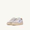 ZAPATILLAS BAJAS MEDALIST PARA NIÑO EN ANTE BLANCO Y AZUL ESPACIAL