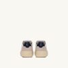 ZAPATILLAS BAJAS MEDALIST PARA NIÑO EN ANTE BLANCO Y AZUL ESPACIAL