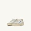 ZAPATILLAS BAJAS MEDALIST PARA NIÑO EN ANTE BLANCO Y ROSA CRIOLLO