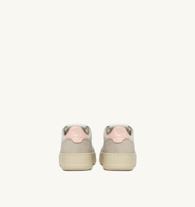 ZAPATILLAS BAJAS MEDALIST PARA NIÑO EN ANTE BLANCO Y ROSA CRIOLLO