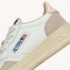 ZAPATILLAS BAJAS MEDALIST PARA NIÑO EN ANTE BLANCO Y ROSA CRIOLLO