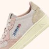 ZAPATILLAS BAJAS MEDALIST PARA NIÑO EN ANTE ROSA POLVO Y ARENA