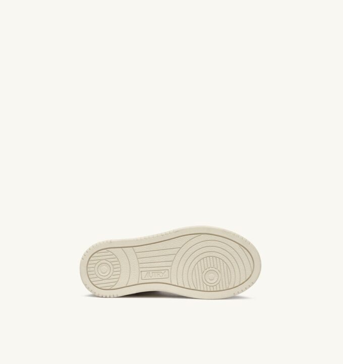 ZAPATILLAS BAJAS MEDALIST PARA NIÑO EN PIEL BLANCA, MARRÓN Y ROSA