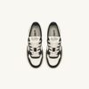 ZAPATILLAS BAJAS MEDALIST PARA NIÑO EN PIEL BLANCA, NEGRA Y AZUL