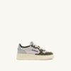 ZAPATILLAS BAJAS MEDALIST PARA NIÑO EN VERDE SCHIO Y GRIS LOFT EN ANTE