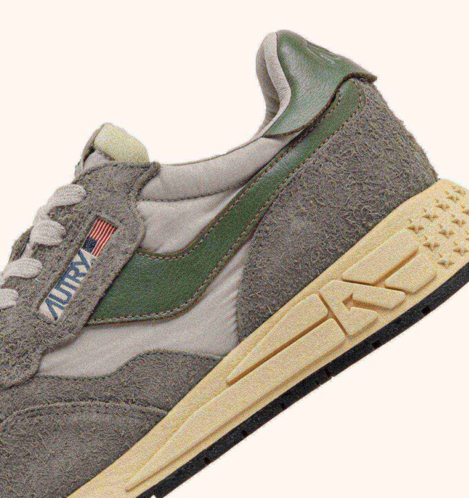 ZAPATILLAS BAJAS REELWIND DE ANTE Y PIEL DE NYLON HUNTER Y PELICAN ZAPATILLAS BAJAS REELWIND DE ANTE Y PIEL DE NYLON HUNTER Y PELICAN