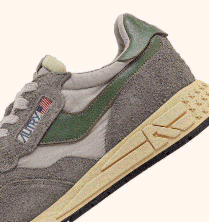 ZAPATILLAS BAJAS REELWIND DE ANTE Y PIEL DE NYLON HUNTER Y PELICAN ZAPATILLAS BAJAS REELWIND DE ANTE Y PIEL DE NYLON HUNTER Y PELICAN