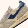 ZAPATILLAS BAJAS REELWIND DE NYLON, ANTE Y CUERO, COLOR CRUDO Y AZUL ENSIGN ZAPATILLAS BAJAS REELWIND DE NYLON, ANTE Y CUERO, COLOR CRUDO Y AZUL ENSIGN