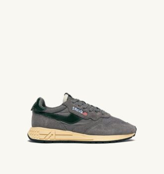 ZAPATILLAS BAJAS REELWIND DE NYLON, ANTE Y CUERO, COLOR MONTAÑA Y NOCTURNO