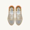 ZAPATILLAS BAJAS REELWIND DE NYLON REFLECTANTE PLATINO PLATEADO Y ANTE ZAPATILLAS BAJAS REELWIND DE NYLON REFLECTANTE PLATINO PLATEADO Y ANTE