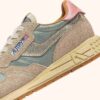 ZAPATILLAS BAJAS REELWIND DE NYLON REFLECTANTE PLATINO PLATEADO Y ANTE ZAPATILLAS BAJAS REELWIND DE NYLON REFLECTANTE PLATINO PLATEADO Y ANTE