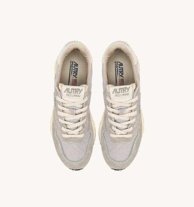 ZAPATILLAS BAJAS REELWIND DE NYLON VAPORIZADO Y ANTE